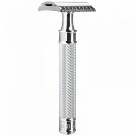 Aparat de ras clasic Safety Razor Muehle cu piaptan deschis R41 Grande